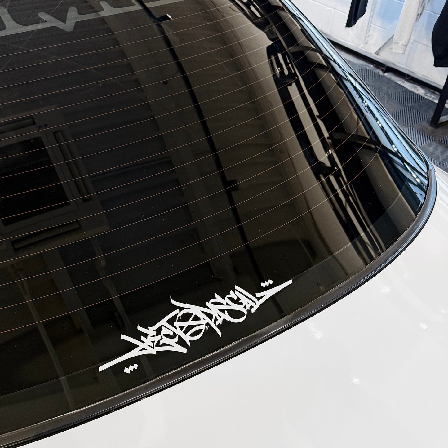 HECTOPASCAL LOGO DIE CUT STICKER BLACK