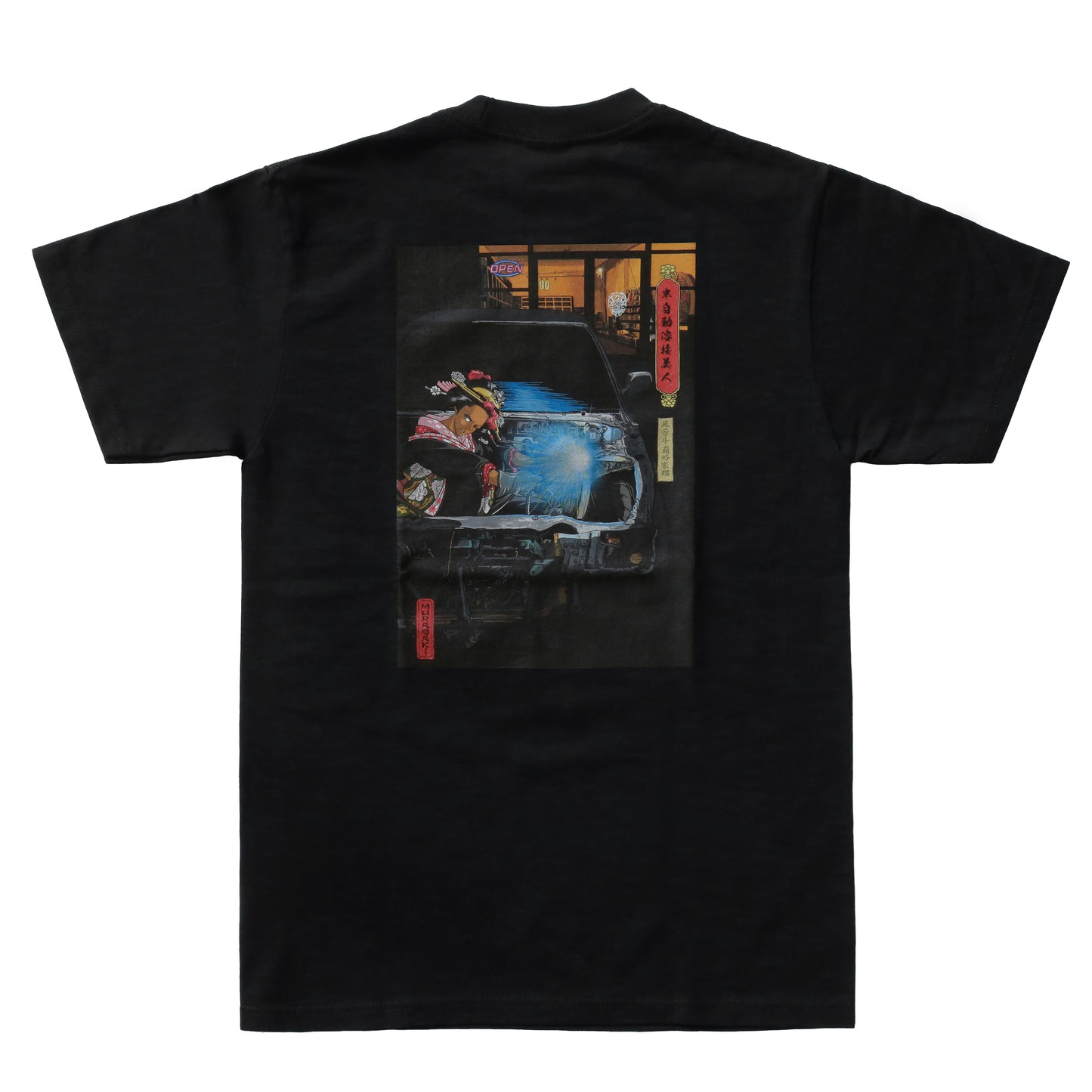 HECTOPASCAL×MURASAKI 半自動溶接美人 T-SHIRT