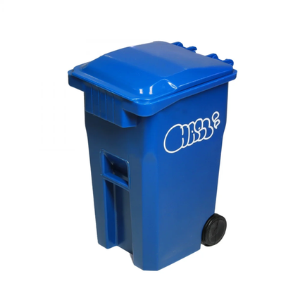 TYO TOYS HAELER TRASH BIN BLUE