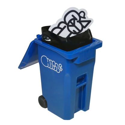 TYO TOYS HAELER TRASH BIN BLUE