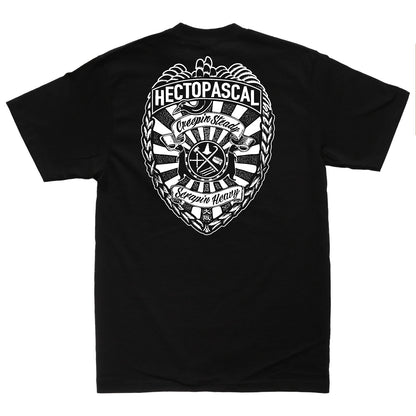 HECTOPASCAL KINGDOM T-SHIRT BLACK